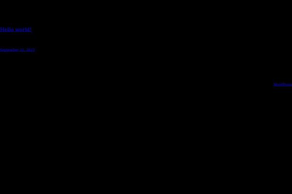 Twenty Twenty-Three theme site design template sample