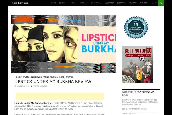 rajareviews.com site used Twentyfourteen-child-rl