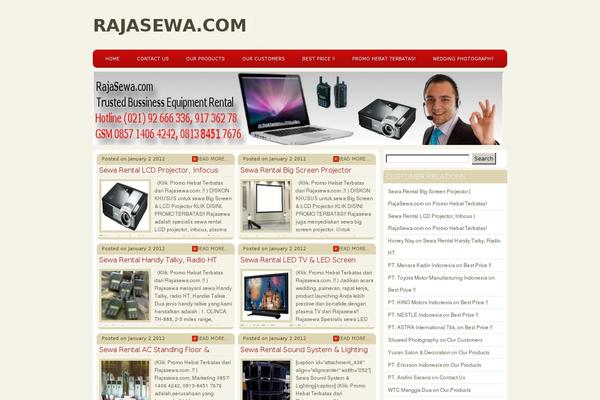 Quadro theme site design template sample