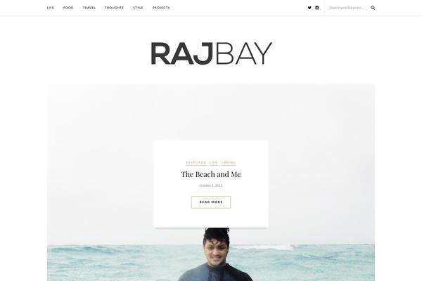 Rosemary theme site design template sample