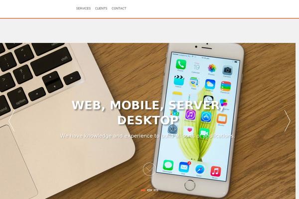 AccessPress Parallax theme site design template sample