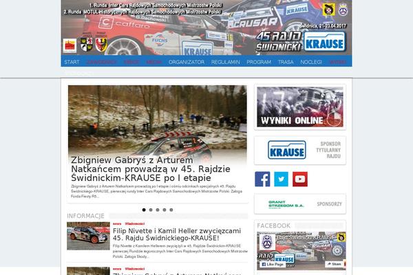 Resportsive theme site design template sample