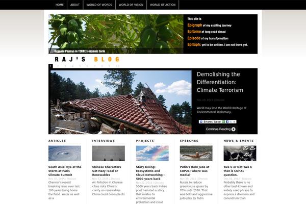 Site using Photonic Gallery for Flickr, Picasa, SmugMug, 500px, Zenfolio and Instagram plugin