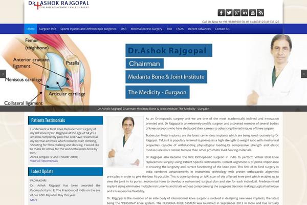 Site using HT News Ticker plugin