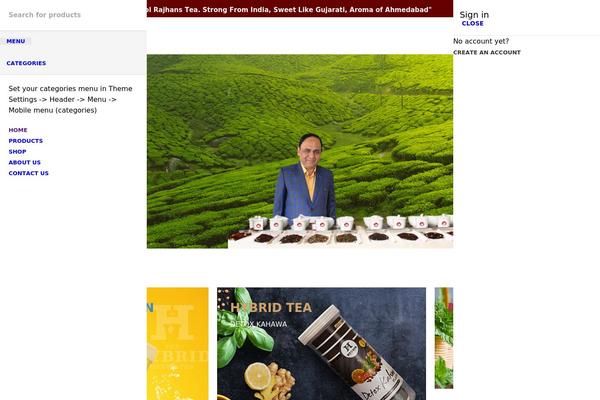 rajhunst4u.com site used Woodmart-child