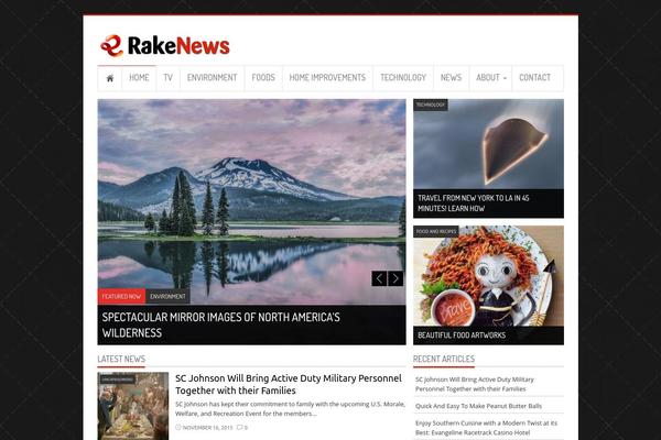 Daphne theme site design template sample