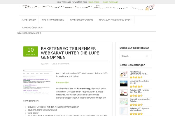 Contango theme site design template sample