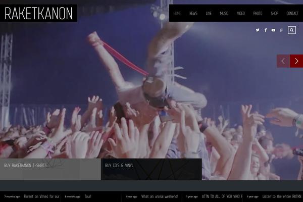 Muse theme site design template sample