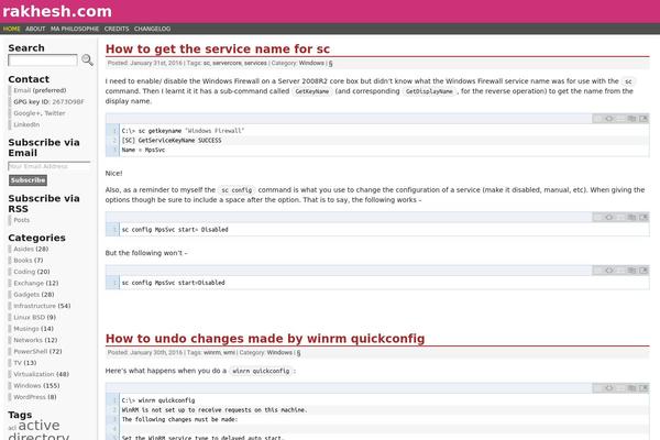 Site using Urvanov-syntax-highlighter plugin