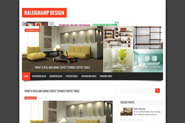 Gameleon theme site design template sample