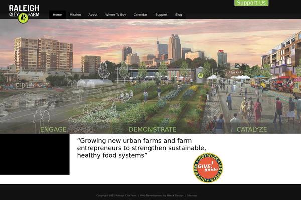 raleighcityfarm.com site used Wright