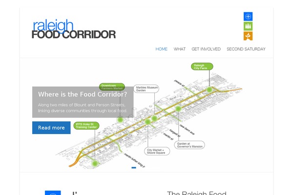 Spacious theme site design template sample