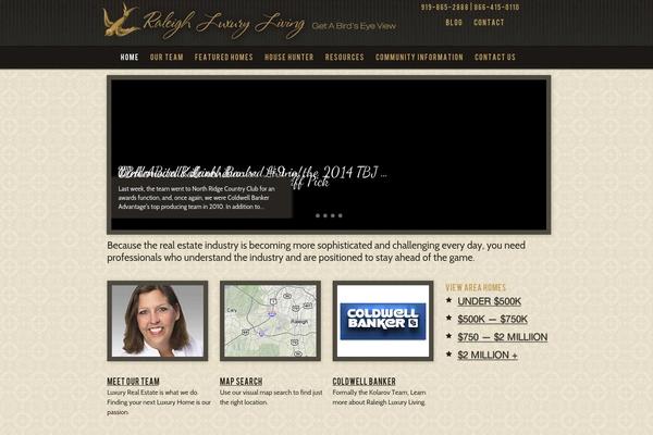 Site using Category Posts Widget plugin