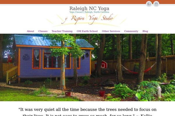 raleighncyoga.com site used Circumference Lite