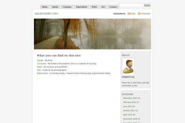 Misty Look theme site design template sample