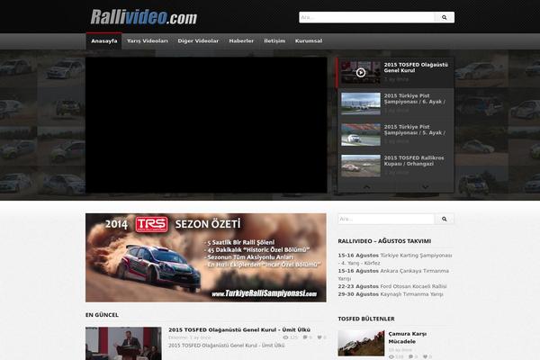 Truemag theme site design template sample