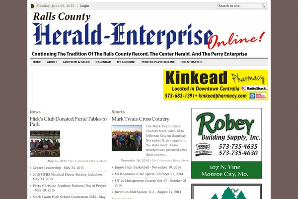 rallshe.com site used Wpnewspaper2