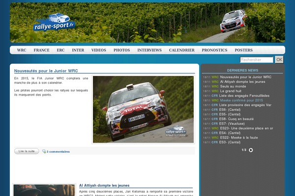 Hueman theme site design template sample