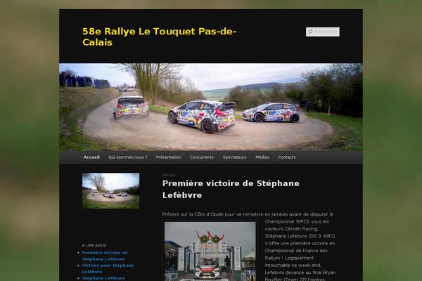Site using WordPress Countdown Widget plugin