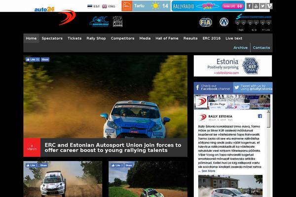 rallyestonia.com site used Rallyestonia