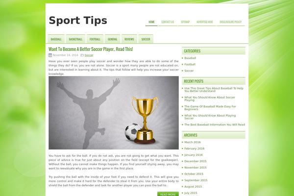 Healthmag theme site design template sample