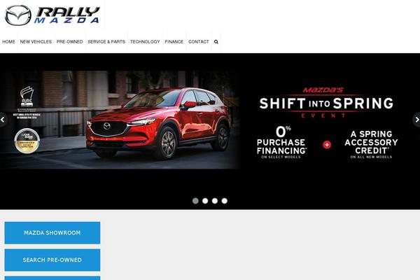 rallymazda.com site used Ed-template-6