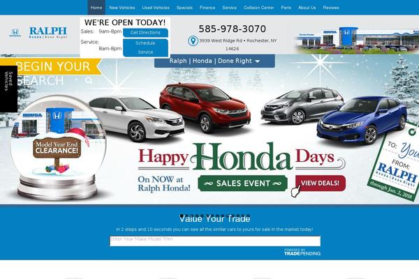 Dealer Inspire common theme site design template sample