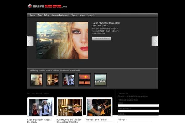 On Demand theme site design template sample