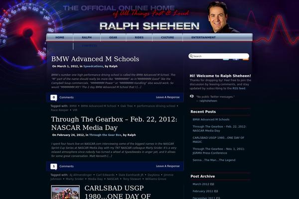 Iblogpro theme site design template sample