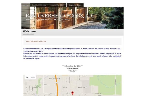 Clear Style theme site design template sample