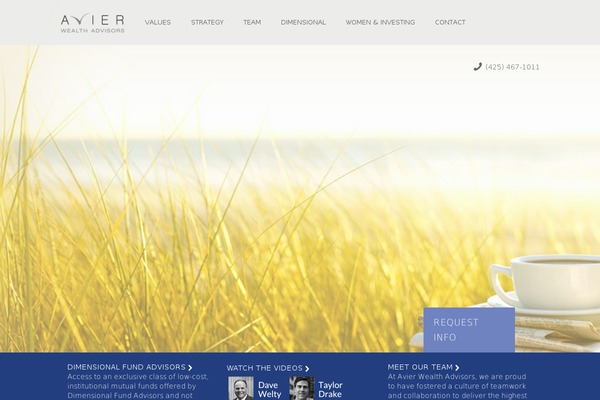 ram-invest.com site used Clean-theme