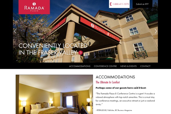 ramadaabbotsford.ca site used Ramada