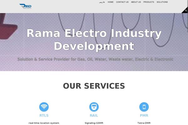 Moesia theme site design template sample