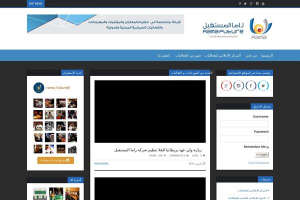 Site using Crumina_slider plugin