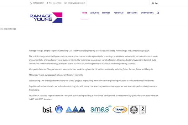 Proxima theme site design template sample