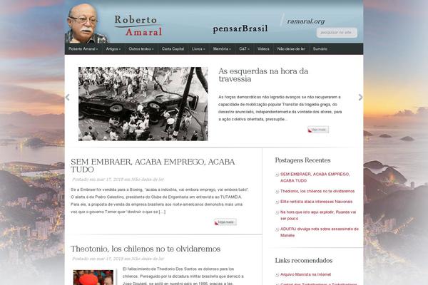 Ra theme site design template sample