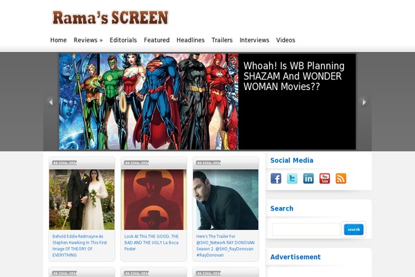Avenue theme site design template sample