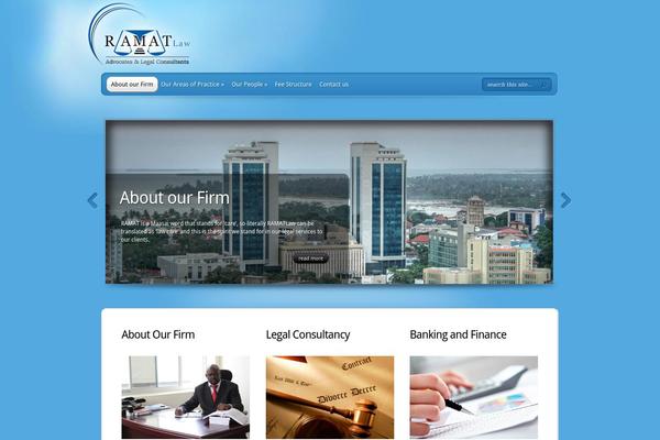 TheProfessional theme site design template sample
