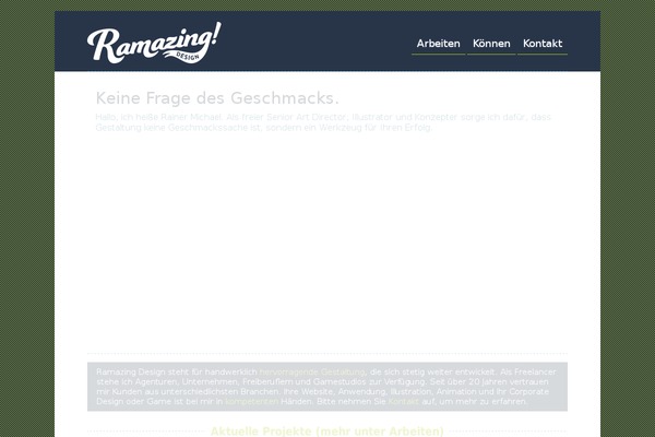 ramazing.com site used Twisted