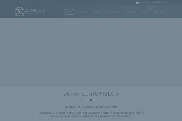 Spa Lab theme site design template sample