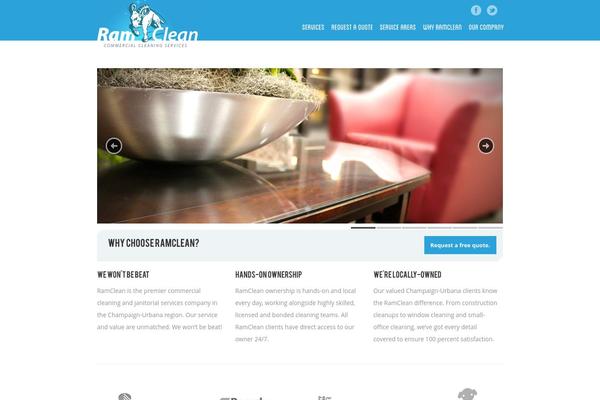Goodspace theme site design template sample