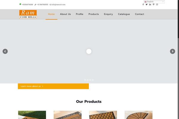 BeTheme Child theme site design template sample
