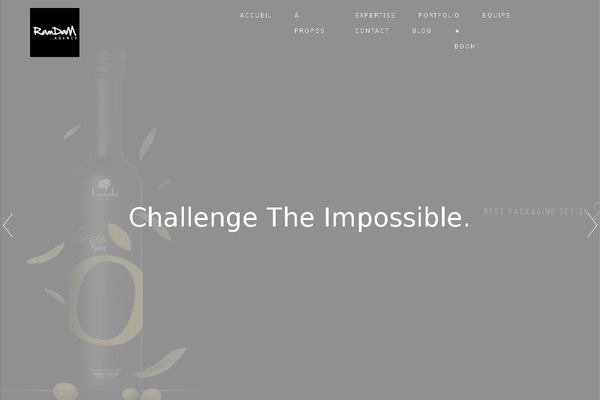 Visia theme site design template sample