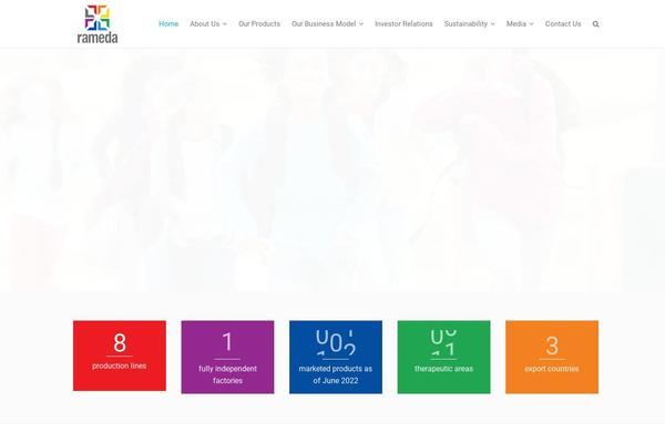 Strata theme site design template sample
