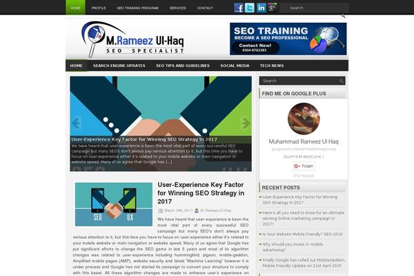 Site using Sticky Popup plugin