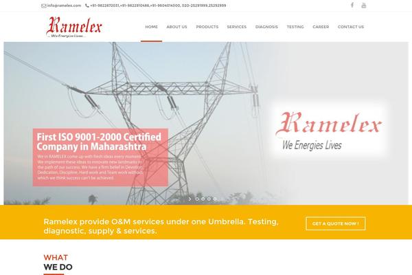 California-wp theme site design template sample