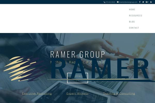 ramergroup.com site used Global-media-solutions-divi-child-1