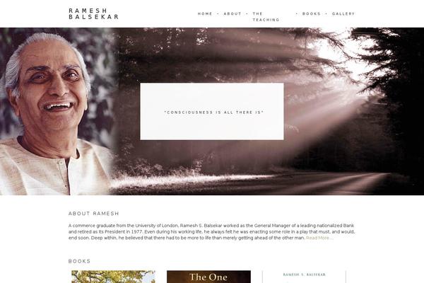 Charm theme site design template sample