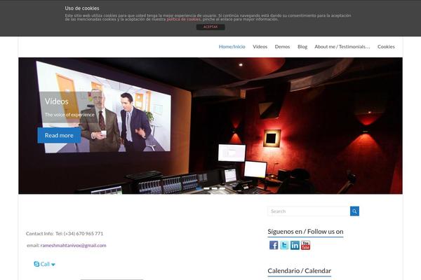 Site using Follow us on widget plugin