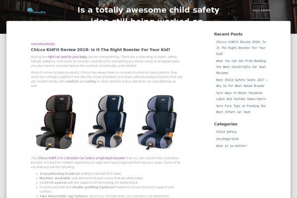 Hestia theme site design template sample